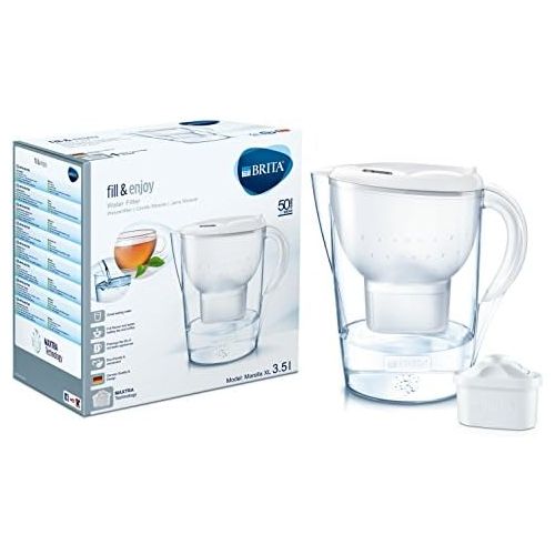  BRITA Marella XL Water Filter Jug, 3.5 L - White