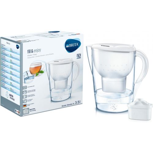  BRITA Marella XL Water Filter Jug, 3.5 L - White