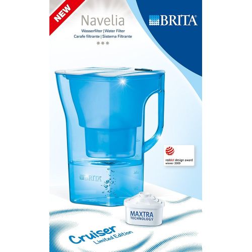  BRITA Navelia Cool Water Filter Jug, 2.3L - Blue