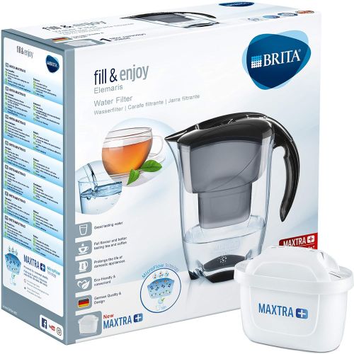  Brita Elemaris Cool Water Filter Jug, Funnel And Jug ? SAN, Lid ? ABS/ASA, 23 x 8 x 26 cm