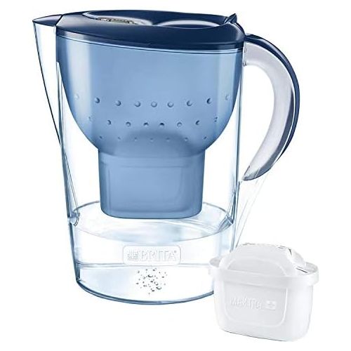  BRITA Marella XL Filter Carafe 2.4 Litres Blue with Maxtra+ Filter