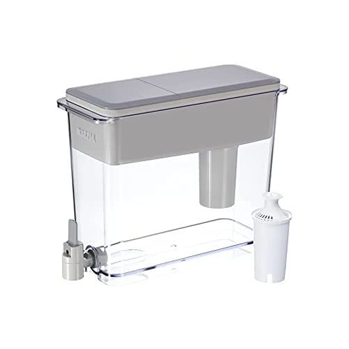  BRITA UltraMax drinking water dispenser, with a filter included.