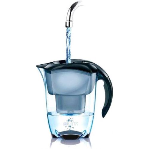  BRITA Elemaris Meter Cool Water Filter Jug, 2.4 L - Black