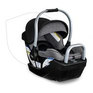 Britax Willow SC Infant Car Seat, Rear-Facing Car Seat with Alpine Base, ClickTight Technology, RightSize System, Pindot Onyx