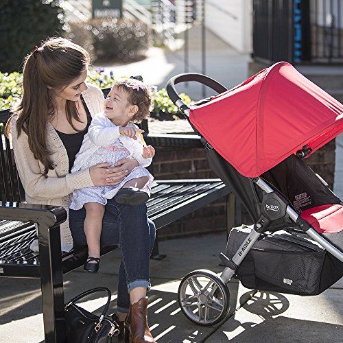  Britax USA Britax 2017 B-Agile Lightweight Stroller, Red