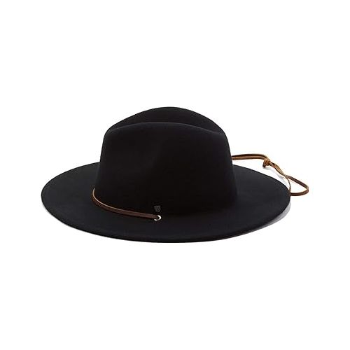  Brixton Men's Field Wide Brim Felt Fedora Hat