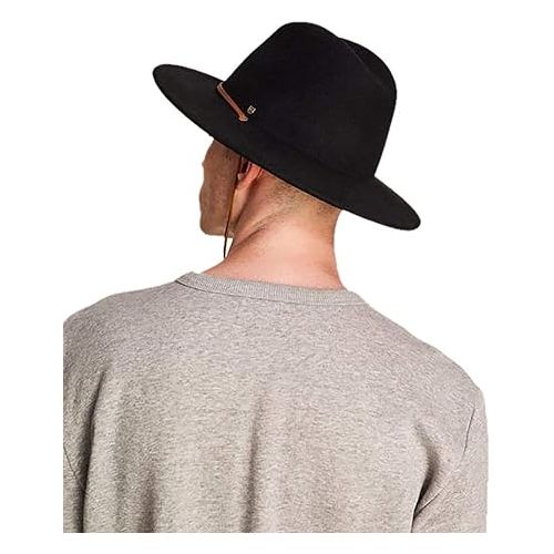  Brixton Men's Field Wide Brim Felt Fedora Hat