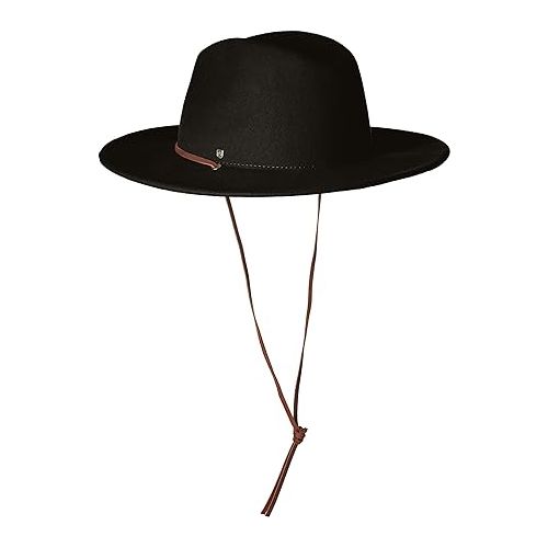  Brixton Men's Field Wide Brim Felt Fedora Hat