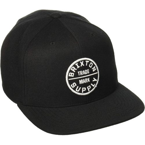  Brixton Mens Oath Iii Medium Profile Adjustable Snapback Hat