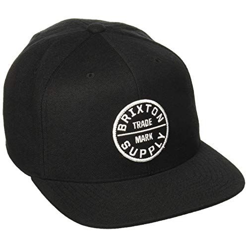 Brixton Mens Oath Iii Medium Profile Adjustable Snapback Hat