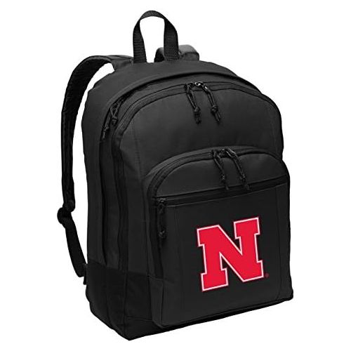  Broad Bay University of Nebraska Backpack CLASSIC STYLE Nebraska Huskers Backpack Laptop Sleeve