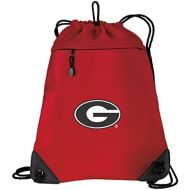 Broad Bay University of Georgia Drawstring Backpack Bag Georgia Bulldogs Cinch Pack - Unique MESH & Microfiber