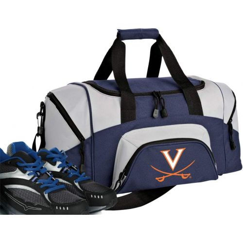  Broad Bay Small University of Virginia Gym Bag Deluxe UVA Travel Duffel Bag