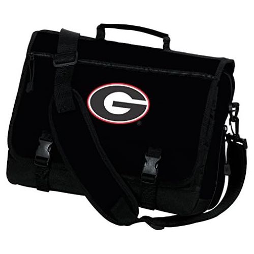  Broad Bay University of Georgia Laptop Bag Georgia Bulldogs Computer Bag or Messenger Bag