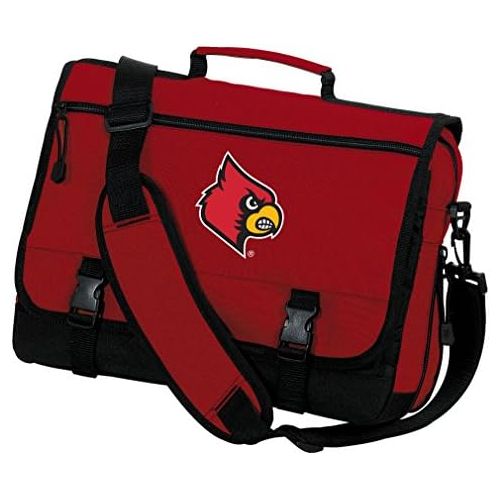  Broad Bay Louisville Cardinals Laptop Bag University of Louisville Messenger Bag or Computer Bag