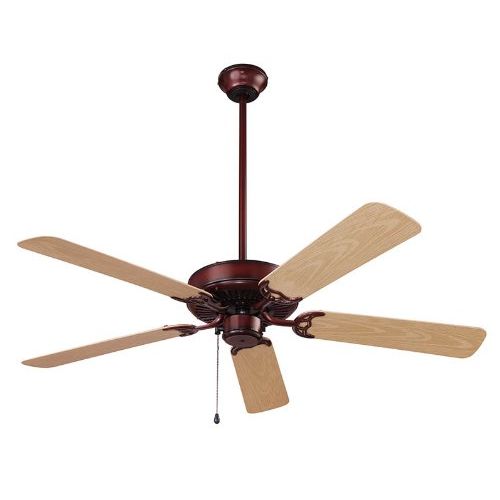 Broan NuTone CFO52WB Energy Star Qualified Dual Blades Outdoor Ceiling Fan, 52-Inch, Weathered Bronze
