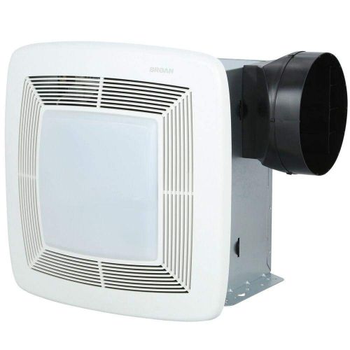  Broan QTXE110FLT Fluorescent Light Ultra Silent Bath Fan and Light, 110 CFM 42 Watt