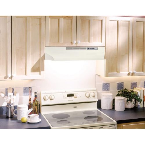  Broan 413004 ADA Capable Non-Ducted Under-Cabinet Range Hood, 30-Inch, Stainless Steel