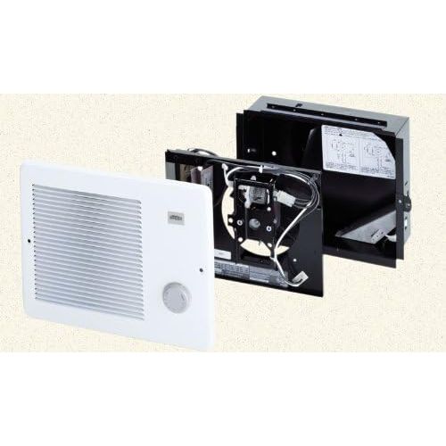  Broan-NuTone Broan 178 Wall Heater, 1000/2000 Watt 240 VAC, Painted Grille, White Enamel Steel