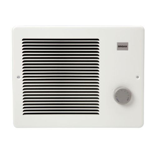  Broan-NuTone Broan 178 Wall Heater, 1000/2000 Watt 240 VAC, Painted Grille, White Enamel Steel