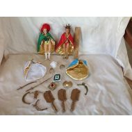 BrocanteMitchVintage 2 vintage Golden Galoob action figure and accessories girl