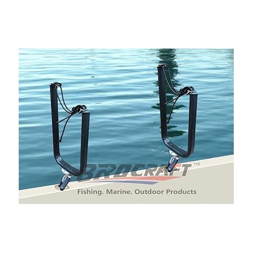  Brocraft Paddle Board Rack for Boat/Sup Board Rack for Boat/Paddle Board Rack for Boat Rod Holder (Set of 2)