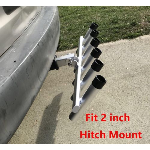  Brocraft Hitch Mount Rod Holder/Hitch Fishing Rod Holder/Truck Rod Rack