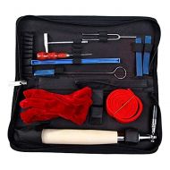 Professional Piano Tuning Kit (10 Items). Brofans Piano Tuner Tools Including Tuning Hammer Mute Wrench Hammer Lever, (Felt) Mutes, Fork Kit Tools and Case