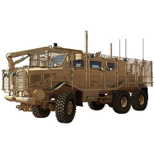  Bronco Models Buffalo 6x6 MPCV with Slat Grill Armor Version Model Kit (135 Scale)