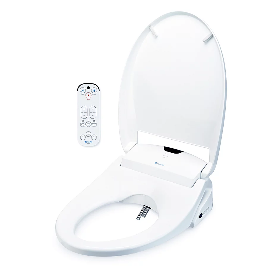  Brondell Swash 1200 Luxury Bidet Toilet Seat in White