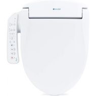 Brondell SE400-EW Swash SE400 Electric Bidet Toilet Seat With Heated Seat, Oscillating Stainless Steel Nozzle, Warm Air Dryer, Night Light, Gentle Close Lid, White Side Arm Control, Elongated