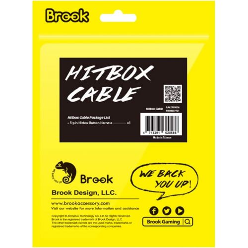  Brook Hitbox Cable - 5-pin, Hitbox, Button Harness DIY Builds, Hitbox Accessories