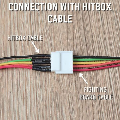 Brook Hitbox Cable - 5-pin, Hitbox, Button Harness DIY Builds, Hitbox Accessories