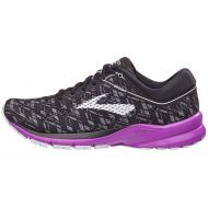 Brooks Launch 5 Womens Shoes Black/Purple/Print