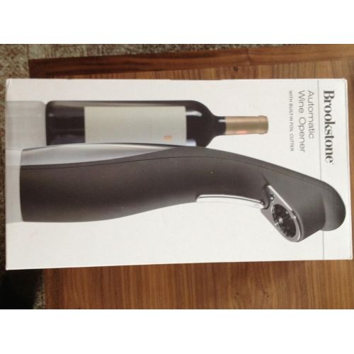  Brookstone Automatic Wine Opener with Foil Cutter