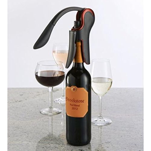  Brookstone Connoisseurs Compact Wine Opener with Built-in Foil Cutter