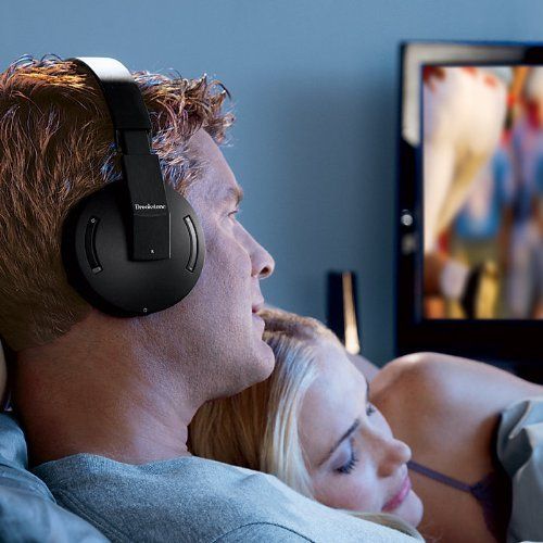  Brookstone 2.4GHz Wireless TV Headphones