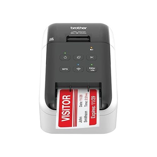 브라더 Brother QL-810WC Ultra-Fast Label Printer with Wireless Networking