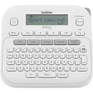 Brother P-touch Label Maker, PTD220, Thermal, Inkless Printer for Home & Office Organization, Portable & Lightweight, QWERTY Keyboard, One-Touch Keys & 25 Pre-set Label Templates Label Memory