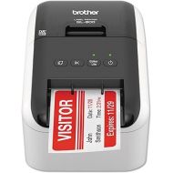 Brother QL-800 High-Speed Professional Label Printer, Lightning Quick Printing, Plug & Label Feature, Genuine DK Pre-Sized Labels, Multi-System Compatible ? Black & Red Printing Available