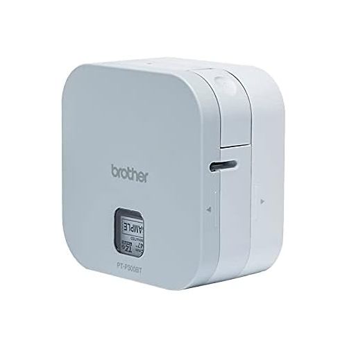 브라더 Brother P-touch CUBE Label Maker, Thermal, Inkless Printer for Home & Office, Portable Lightweight, Smartphone Bluetooth Wireless Compatible, Multiple Templates for iPhone & Android, PTP300BT, White