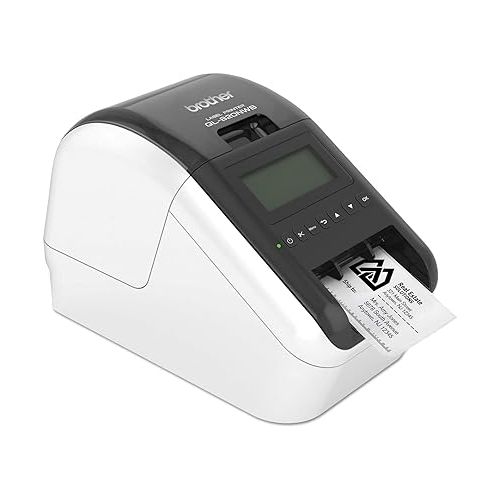 브라더 Brother QL820NWB Direct Thermal Printer - Monochrome - Handheld - Label Print