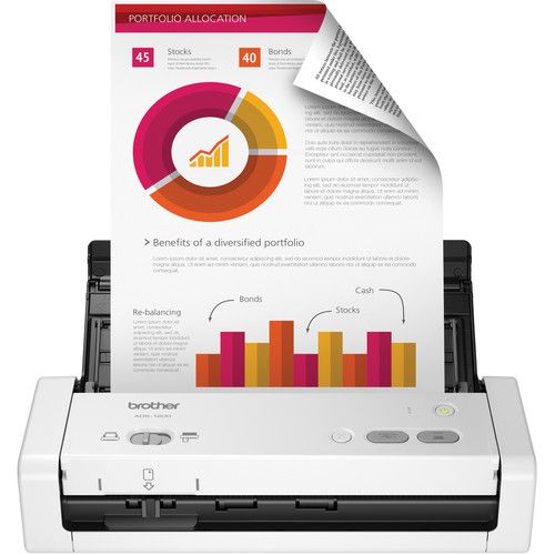 브라더 Brother ADS-1200 Compact Color Desktop Scanner