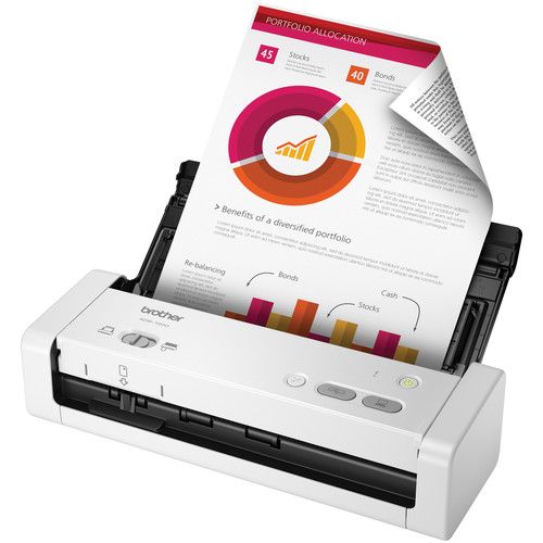 브라더 Brother ADS-1200 Compact Color Desktop Scanner