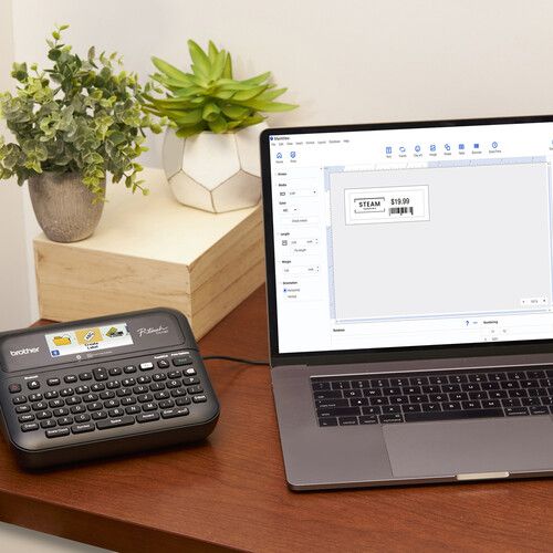 브라더 Brother PTD610BT P-Touch Business Professional Connected Label Maker