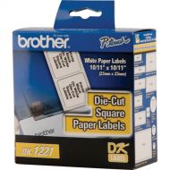 Brother DK1221 Square Paper Labels (10/11 x 10/11