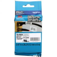 Brother TZeFX231 Flexible ID Tape (Black on White, 1/2