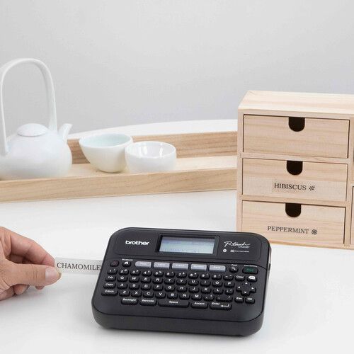 브라더 Brother PTD460BTVP P-Touch Business Professional Connected Label Maker with Carry Case