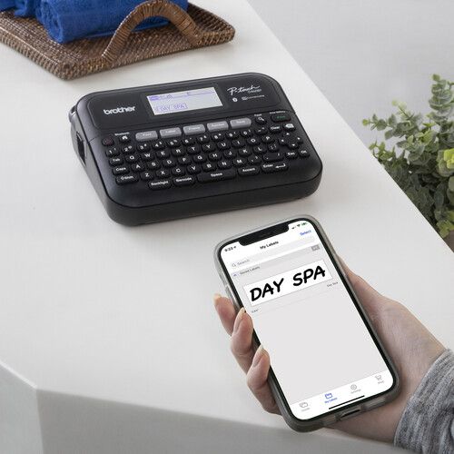 브라더 Brother PTD460BTVP P-Touch Business Professional Connected Label Maker with Carry Case