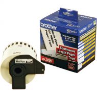 Brother DK-2205 Continuous Paper Labels (White, Cut-to-Length Labels, 2.4